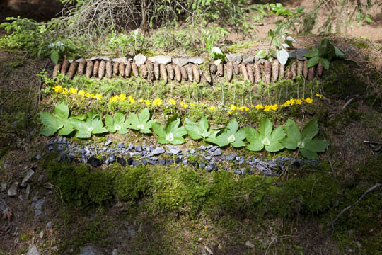 Landart Teilnehmerarbeit